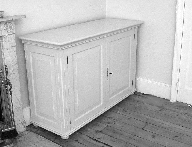 Back to Twin French-Style Cabinets